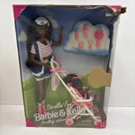 Strollin Fun Barbie & Kelly Doll African American 1995 Mattel 13743 Box Damage Used. Price: $36.97.