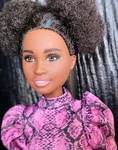 Nikki Doll Barbie Dreamhouse African American You Be Anything Mattel GBH92 Used. Price: $14.99.