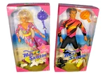 Hot Skatin' Barbie And Ken Skating Ice Set Mattel #13513 & 13511 New. Price: $149.99.