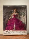 Nib 2015 Holiday Barbie Collector Blonde Doll Red Silver Dress New. Price: $29.95.