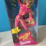 1996 Workin' Out Barbie Doll New Original Unopened Box #17317 Mattel Vintage. Price: $38.99.