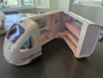 Vintage 2001 Mattel Barbie Travel Train Playset Sounds And Moving Window Work Used. Price: $100.00.