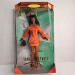 Vintage 1997 Tangerine Twist Black Barbie Doll Mattel New Box # 17860. Price: $52.99.
