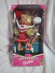 University Barbie Nebraska Cornhuskers Cheerleader Special Edition Nrfb New. Price: $22.99.