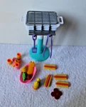 Barbie Vtg 90S So Much To Do Terrace Bbq Grill Replacement Set #67030-91 Used. Price: $22.00.