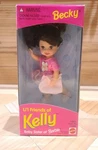 Vintage New Box 1995 Mattel Becky Li'l Friends Of Kelly Barbie Doll Sealed. Price: $14.99.