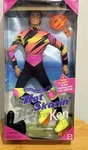 1994 Mattel Barbie Hot Ken Doll In-line Skating/ice #135 Used. Price: $27.98.
