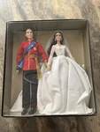 William Ken Princess Catherine Barbie Doll & Ring Royal Wedding Giftset New. Price: $399.00.