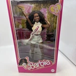 Barbie HPK05 The Movie Doll President Collectible Wearing Shimmery Pink New. Price: $150.00.
