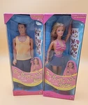 Barbie & Ken Dolls Rare Limited Edition Butterfly Art Banned 1998 Tattood 1/7400 New. Price: $185.00.