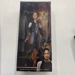 Hunger Games Catching Fire Katniss Doll Barbie Collector Black Label New. Price: $111.00.