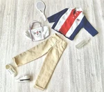 Barbie Fashion Avenue Ken Doll Rugby Shirt & Khakis With Accessories #14679 Used. Price: $18.97.