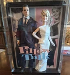 Mattel Barbie Collector Pillow Talk Doris Day & Rock Hudson Doll Giftset V7160 New. Price: $99.50.