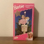 Vintage Barbie 1997 Carousel Tree Topper Mr. Christmas New Old Stock Unopened. Price: $400.00.