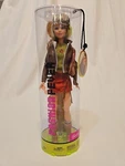 Barbie Fashion Fever Nrfb Mattel 2004 H0646 Orange Skirt / Brown Denim Jacket New. Price: $50.00.