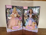 2004 Barbie The Princess And Pauper Anneliese Erika Singing Dolls Nrfb New. Price: $1050.00.
