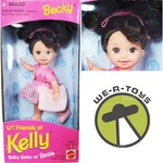 Barbie Li'l Friends Of Kelly Becky Doll All Dressed Up 1995 Mattel 14853 New. Price: $19.95.