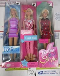 Lot Of 3 Barbie Dolls Riviera, Lunch Date & Style 26218 50607 20766 New. Price: $54.99.