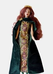 Barbie Princess Of Ireland Dolls The World # 53367 Red Hair Green Eyes Used. Price: $16.50.