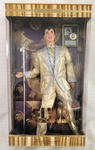 Vintage Elvis As The King Of Rock Roll Doll 53869, Mattel 2001 Barbie, Exc New. Price: $44.99.