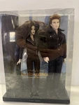 Mattel Barbie Pink Label Twilight Breaking Dawn Part 2 Bella & Edward Dolls New. Price: $290.00.