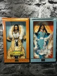 (2)VINTAGE 2001 Mattel Spirit Of The Earth & Water Barbie Nib New. Price: $207.99.