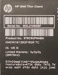 Hp T540 Amd Ryzen R1305G 2.40GHZ Ram 128GB Ssd Thin Client Used. Price: $69.99.