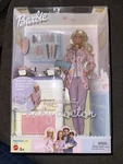 Barbie Happy Family Baby Doctor Doll & Table 2002 Mattel #56726 New. Price: $50.00.