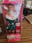Vintage 1997 Festive Season Barbie Mattel 18909 New. Price: $22.99.