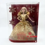 Mattel 2020 Holiday Barbie Doll Blonde GHT54 Golden Gown New. Price: $35.10.