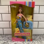Mattel Barbie 12" Winnie The Pooh Pink Blue Pajamas Y2K Kidcore H6469 New Box. Price: $55.99.