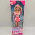 1996 Valentine Fun Barbie Vintage Pink Box Mattel Special Edition 16311 New. Price: $15.73.