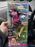 2016 First Edition Barbie Made To Move Soccer Player Doll Brunette New. Price: $49.99.