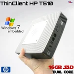 Hp Compaq Thin Client T510 Windows 7 Emb Computer Dual Core 16GB Ssd 2GB DDR3 Used. Price: $120.55.
