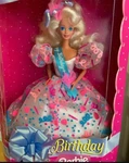 1994 Mattel Happy Birthday Barbie Blonde Doll 12954 New. Price: $60.00.