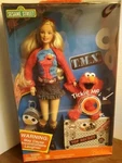 Mattel Barbie Loves Sesame Street T.m.x. Tickle Elmo Doll (K5499) New In Box. Price: $41.50.
