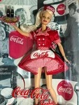Collectable Mattel Collector Edition 1998 Coca Cola Barbie Doll New. Price: $35.00.