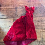 Vintage 1994 Barbie Scarlett O'hara Gone With The Wind Red Doll Dress Used. Price: $25.00.