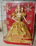 2020 Holiday Barbie # GHT54 Blonde Nib New. Price: $24.00.