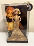 2008 Barbie As Marilyn Monroe Blonde Ambition 50TH Anniversary Pink Label Nib New. Price: $78.00.