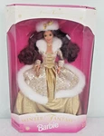 1995 Mattel Special Edition Winter Fantasy Barbie 15530 Brunette New. Price: $30.00.