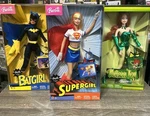 Mattel Barbie Wonder Woman Super Girl Bat Dc Comics Dolls 2003 New. Price: $159.00.