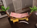 1990 Barbie Hawaiian Fun Hammock Hideaway #5702 Set Lot Incomplete Used. Price: $18.00.