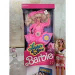 Vintage Lights And Lace Barbie 1990 Doll Pink Label Mattel New Box Unspecified. Price: $85.00.