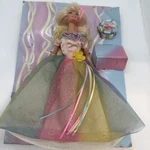 1997 Birthday Barbie, Blonde, Rainbow Shimmer Dress Mattel #18224 Tlc B-10 Used. Price: $12.99.