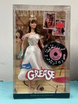 Grease Sandy White Dress Barbie Pink Label Doll 30 Year Anniver New Nib Nrfb Nos. Price: $75.00.