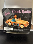1996 Barbie Am Fm Clock Radio Alarm 1962 Austin Healey Convertible Car New. Price: $64.99.