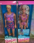 1992 Glitter Beach Barbie & Ken Doll Set- Mattel Lotion- Rare New. Price: $80.00.