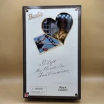 Barbie Left My Heart In San Francisco New See's Candies '01 Black Doll. Price: $49.99.