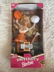 1997 Mattel University Barbie Illinois Cheerleader Doll #17755 Special Edition New. Price: $34.99.